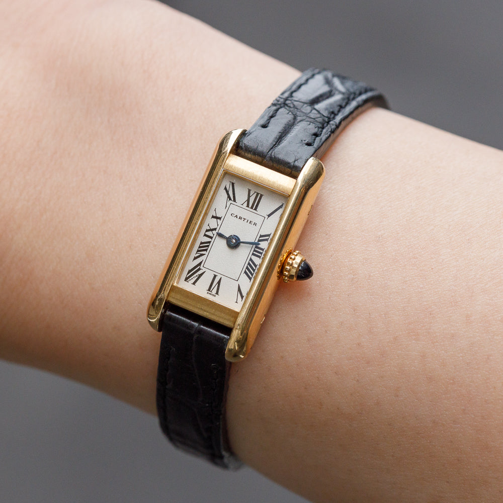CARTIER SM TANK ALLONGEE Ref.1380