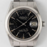 ROLEX OYSTER PERPETUAL DATE Ref.1500 Black Gilt Dial
