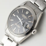 ROLEX OYSTER PERPETUAL DATE Ref.1500 Black Gilt Dial