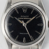 ROLEX OYSTER SPEEDKING Ref.6420 Black Gilt Dial