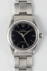 ROLEX OYSTER SPEEDKING Ref.6420 Black Gilt Dial