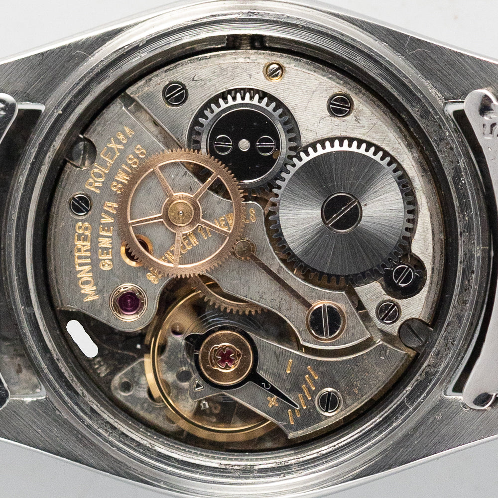 ROLEX OYSTER SPEEDKING Ref.6420 Black Gilt Dial