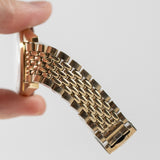 OMEGA Seamaster Ref.166.010 Gold Top Glossy Black Gilt Dial