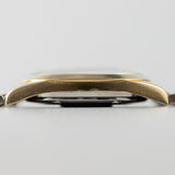 OMEGA Seamaster Ref.166.010 Gold Top Glossy Black Gilt Dial