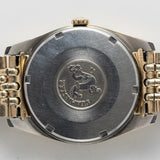 OMEGA Seamaster Ref.166.010 Gold Top Glossy Black Gilt Dial