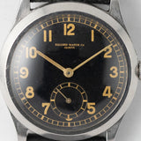 RECORD Black Gilt Dial