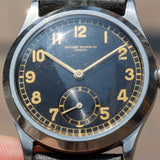 RECORD Black Gilt Dial