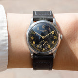 RECORD Black Gilt Dial