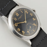 RECORD Black Gilt Dial