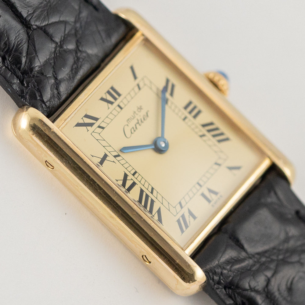 CARTIER LM MUST DE TANK REF.590005