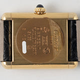 CARTIER SM MUST DE TANK LAPIS BLUE DIAL