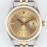 ROLEX DATEJUST no lum Ref.1601 Box paper