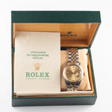 ROLEX DATEJUST no lum Ref.1601 Box paper