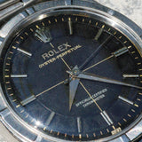 ROLEX OYSTER PERPETUAL Ref.6569 Black Gilt Pie Pan Sector Dial