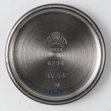 ROLEX OYSTERDATE Ref.6294 Black Honeycomb Dial with elastic Bracelet