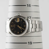 ROLEX OYSTERDATE Ref.6294 Black Honeycomb Dial with elastic Bracelet