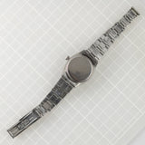 ROLEX OYSTERDATE Ref.6294 Black Honeycomb Dial with elastic Bracelet