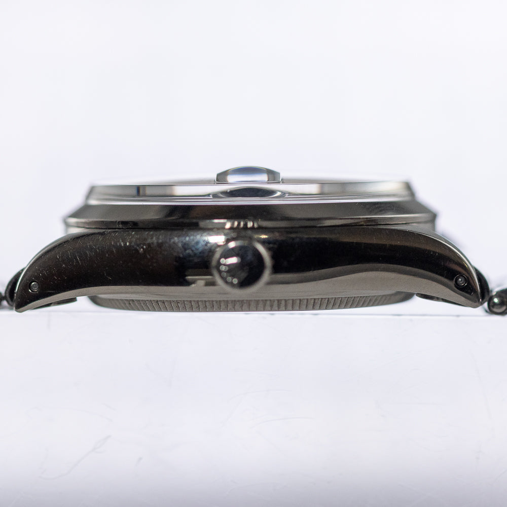 ROLEX OYSTERDATE Ref.6294 Black Honeycomb Dial with elastic Bracelet