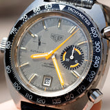 HEUER AUTAVIA Ref.1563 T orange boy