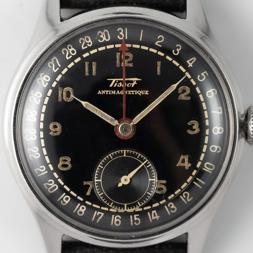 TISSOT Ref.6603 Pointer Date Black Gilt Dial