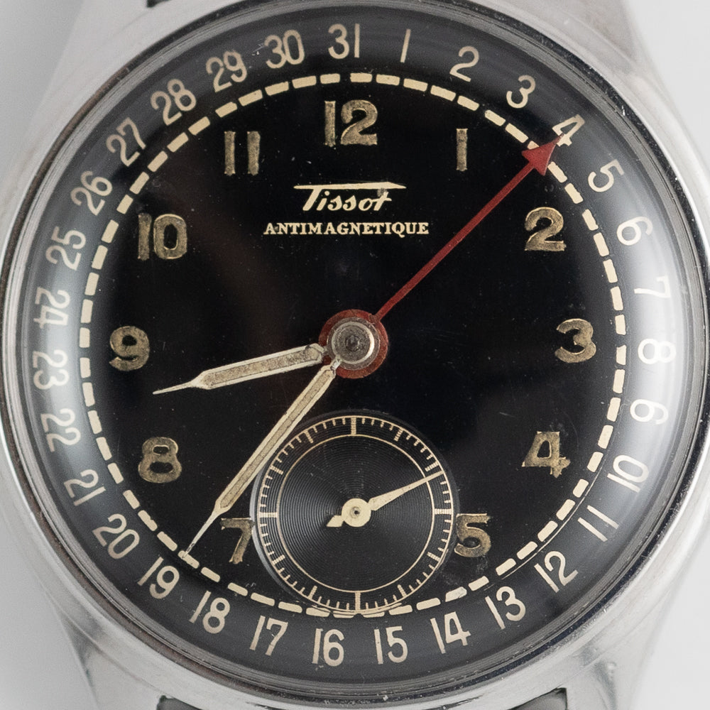 TISSOT Ref.6603 Pointer Date Black Gilt Dial