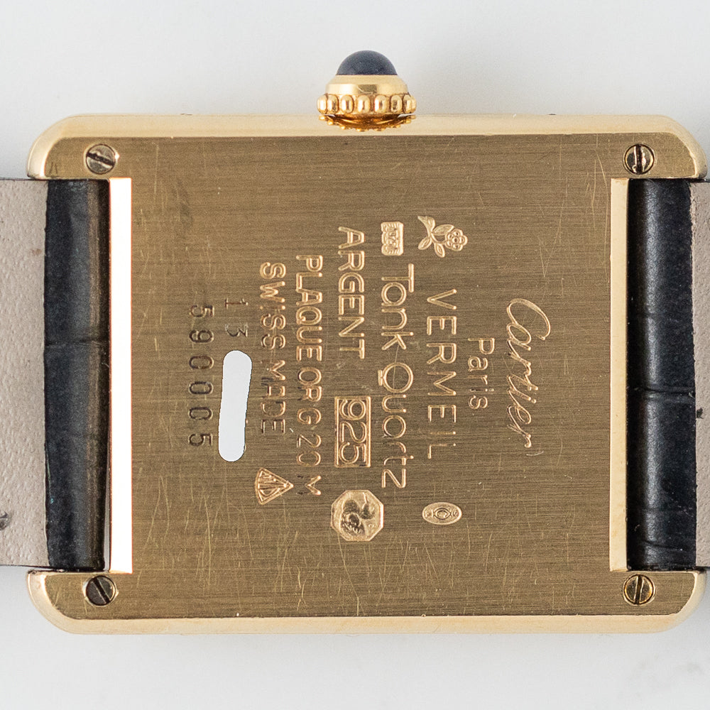 CARTIER LM MUST DE TANK REF.590005