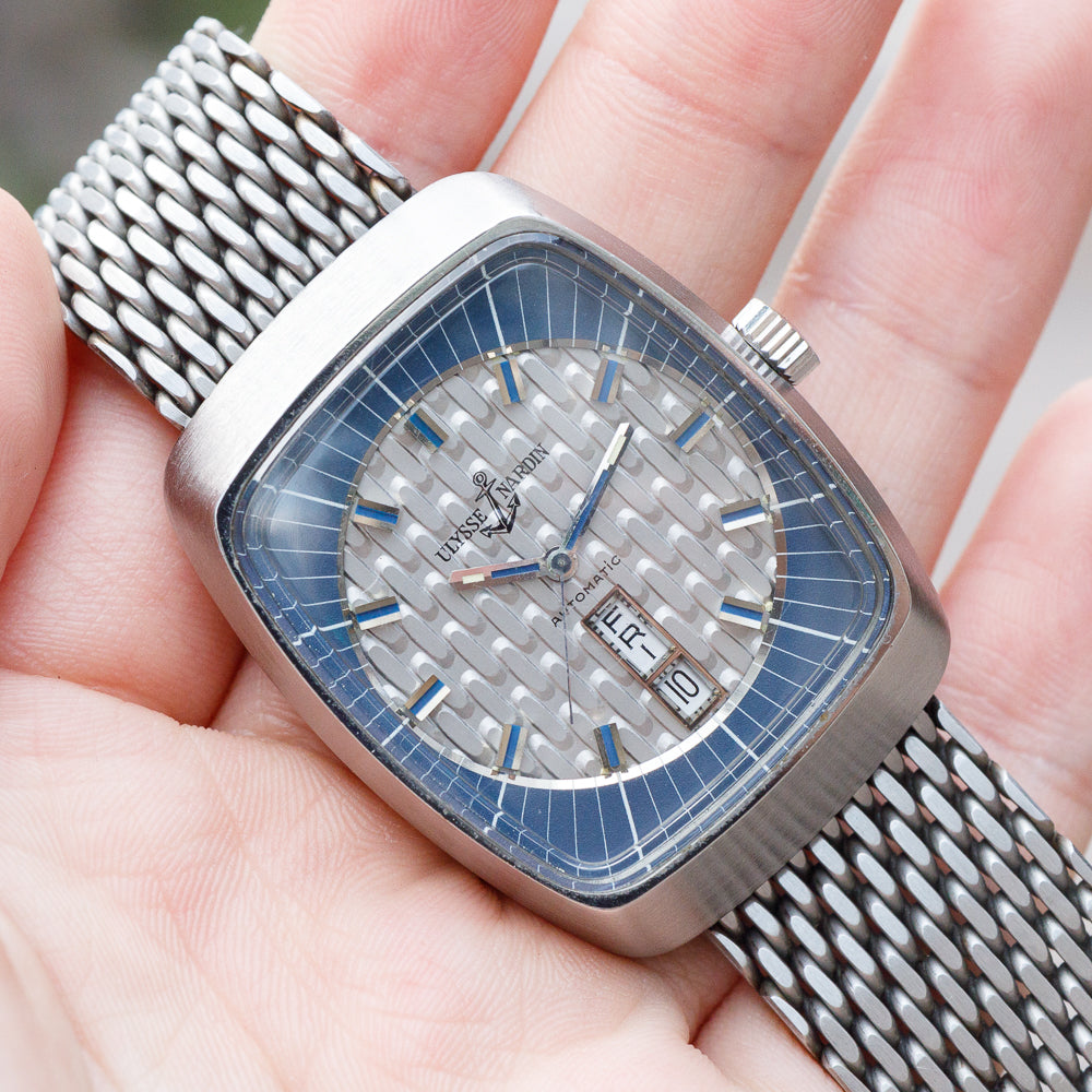 ULYSSE NARDIN Ploprof Style Bracelet & Dial Ruthenium