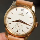 LEMANIA 18KRG Waterproof Calatrava Step Bezel