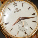 LEMANIA 18KRG Waterproof Calatrava Step Bezel