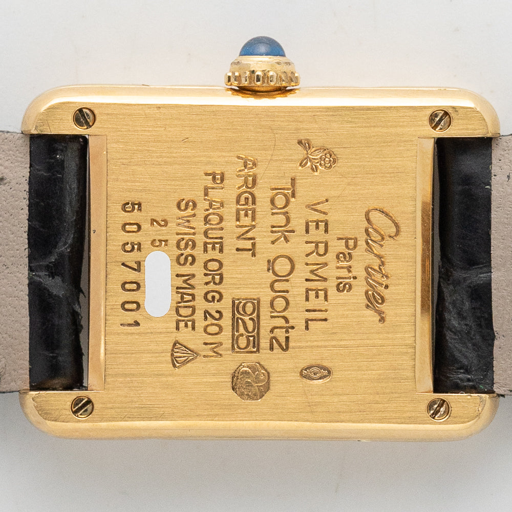 CARTIER SM MUST DE TANK REF.5057001 OPARAN DIAL