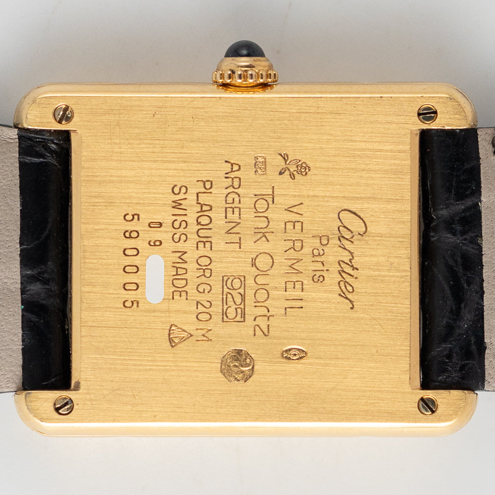 CARTIER LM MUST DE TANK REF.590005