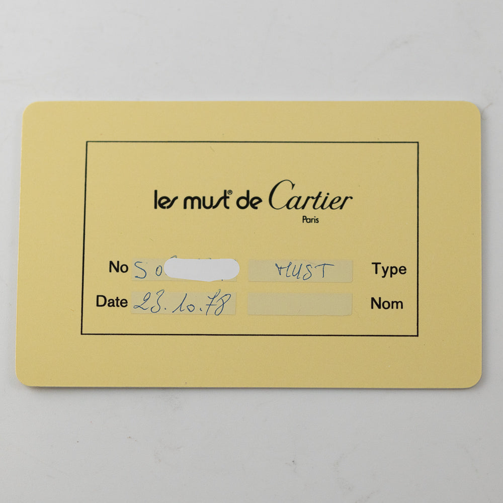 CARTIER LM MUST DE TANK