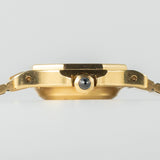 CARTIER SM SANTOS OCTAGON 18K Yellow Gold
