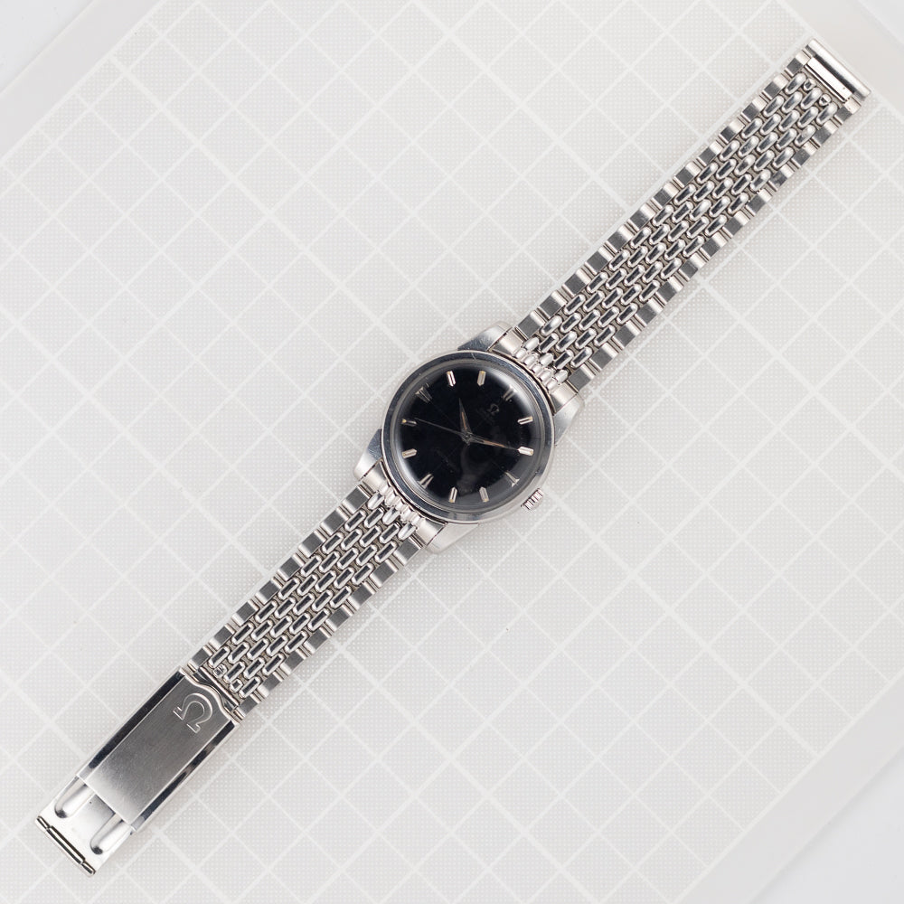 OMEGA SEAMASTER REF.165.009 Super Mint Black Gilt Dial