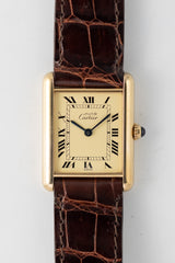 CARTIER LM MUST DE TANK REF.590005