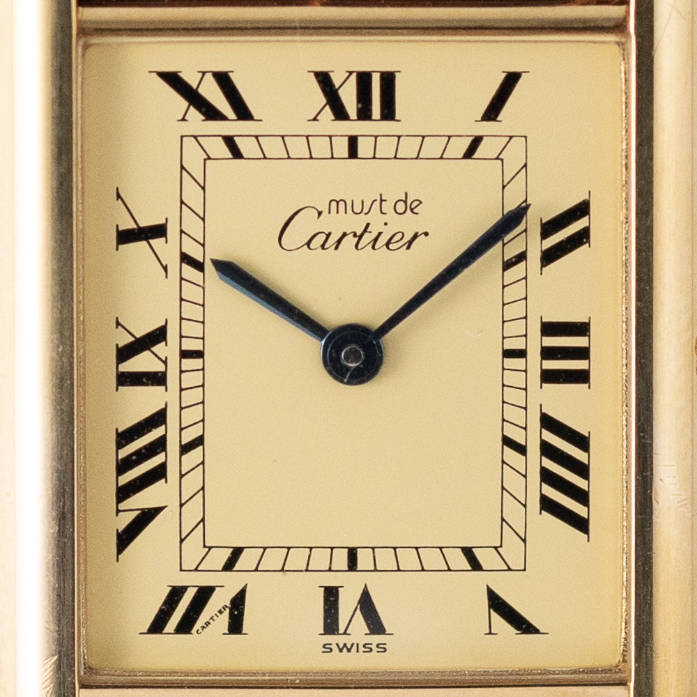 CARTIER LM MUST DE TANK REF.590005