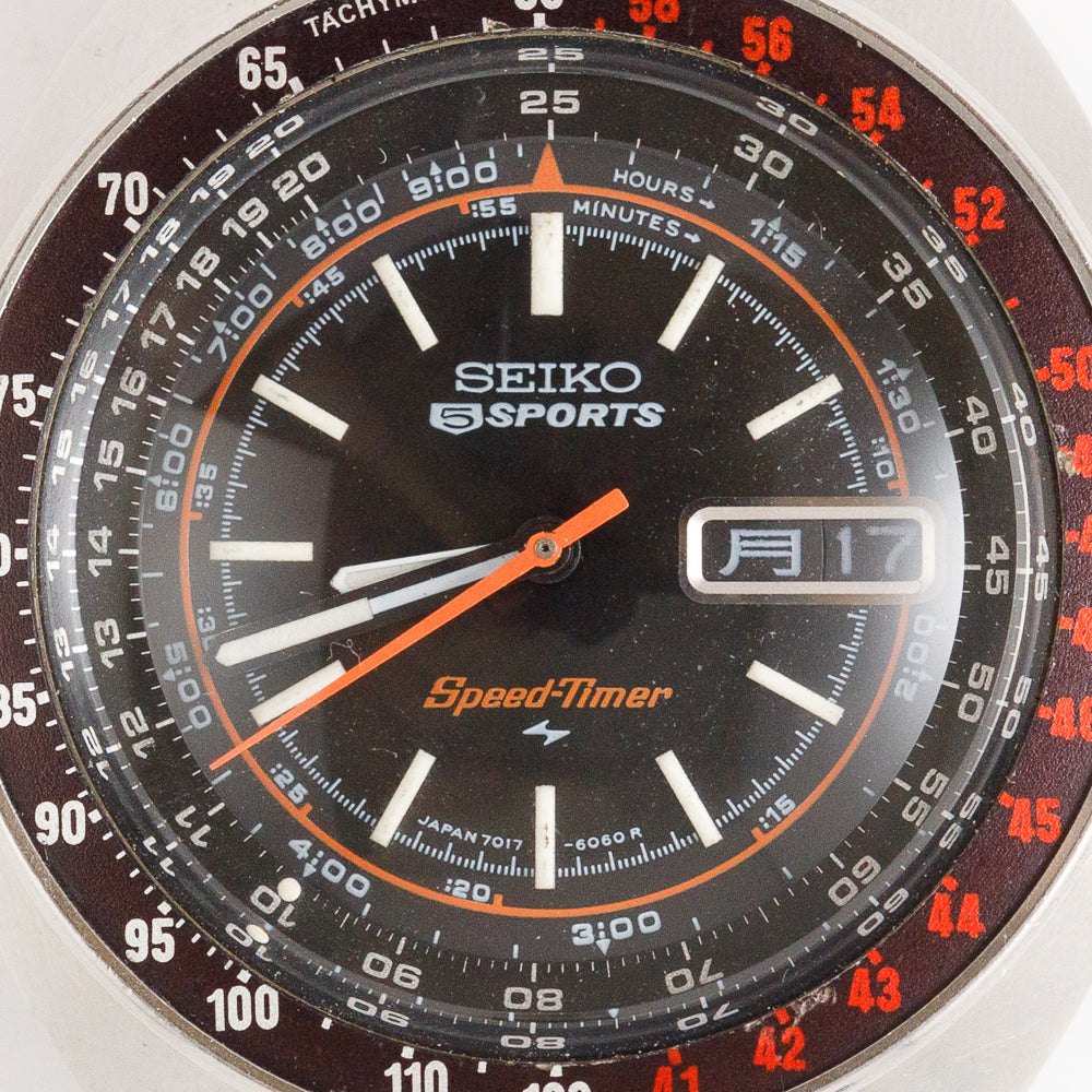 SEIKO SPEED-TIMER Ref.7017-6050 JDM FLY BACK