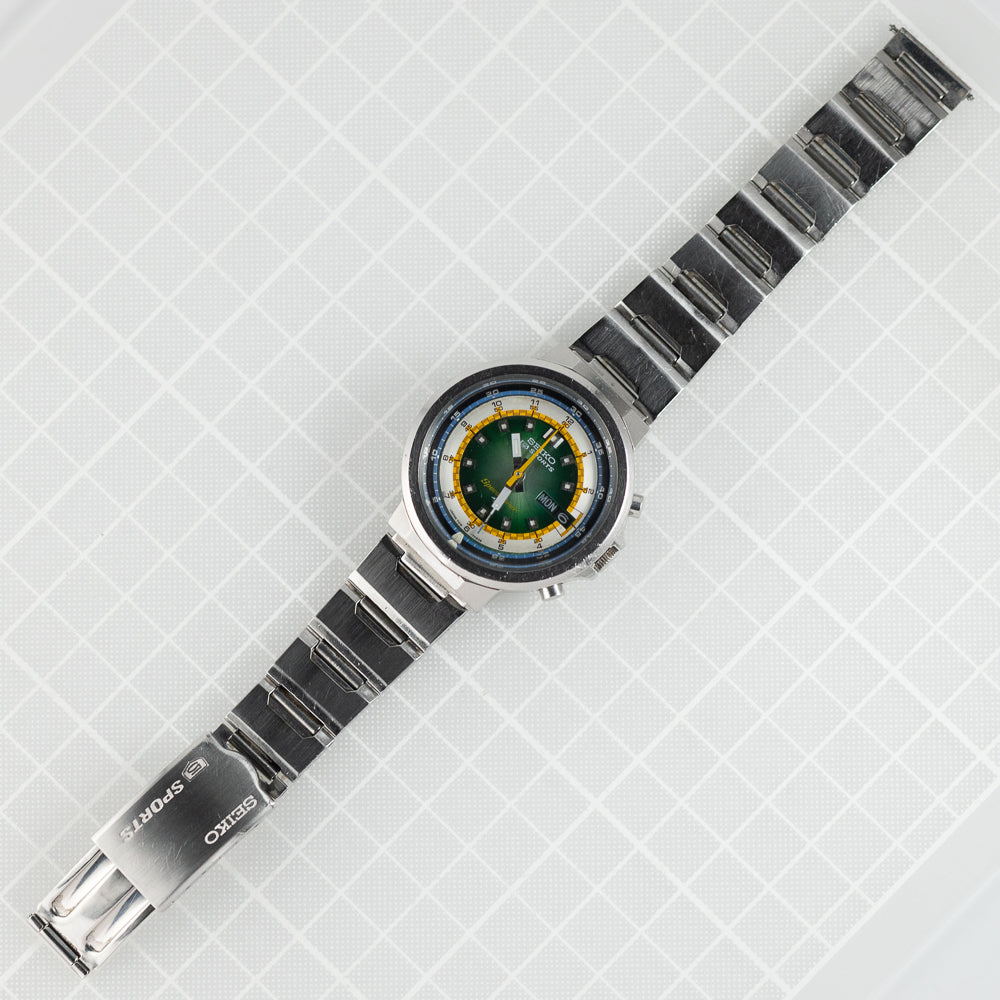 SEIKO 5 SPORTS SPEEDTIMER REF.7015-7020 Hulk