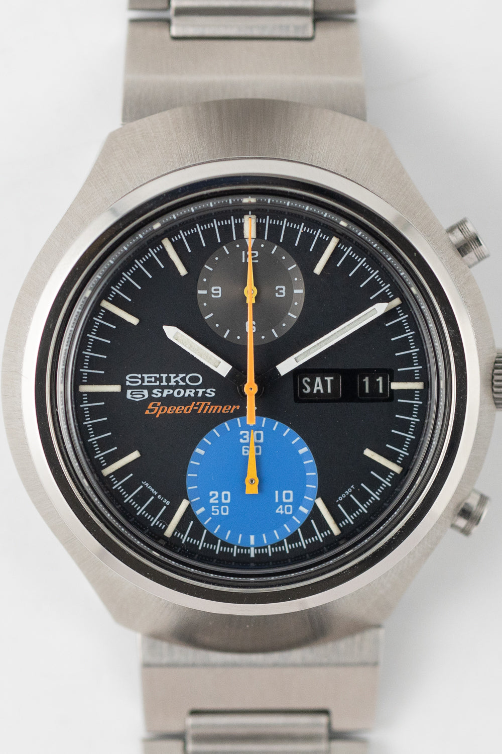 SEIKO 5 SPORTS SPEED TIMER Ref.6138-0020 Pilot Line