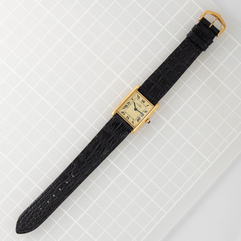 CARTIER LM MUST DE TANK REF.590005
