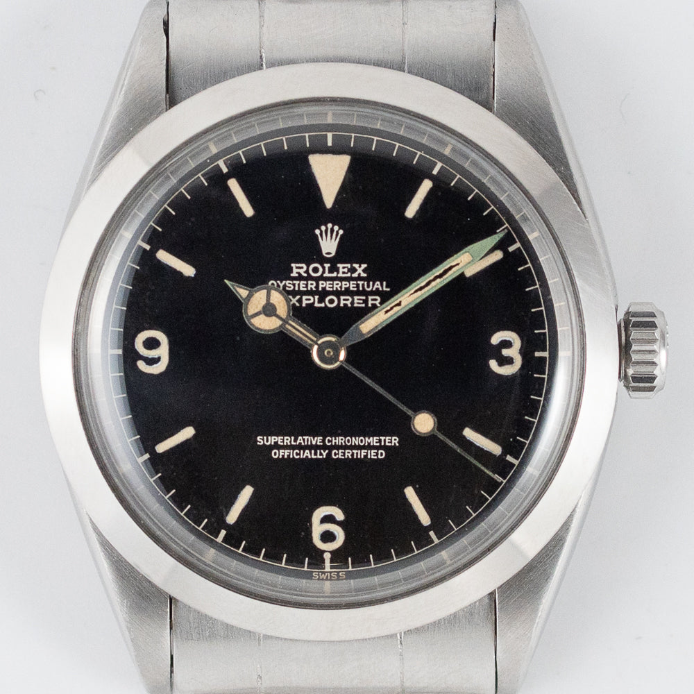 ROLEX EXPLORER Ref.1016 EXCLAMATION Gilt Dial Chapter Ring