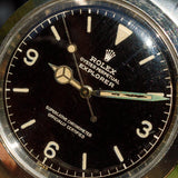 ROLEX EXPLORER Ref.1016 EXCLAMATION Gilt Dial Chapter Ring