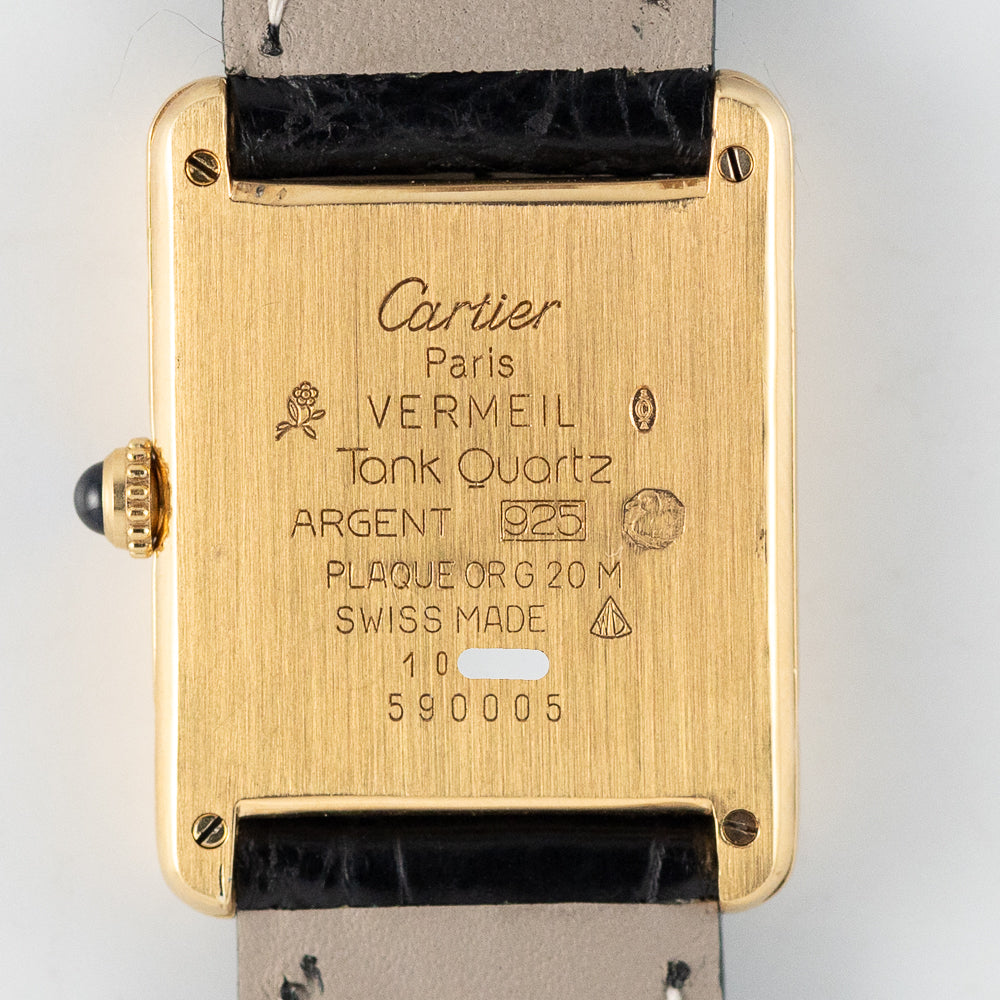 CARTIER LM MUST DE TANK REF.590005