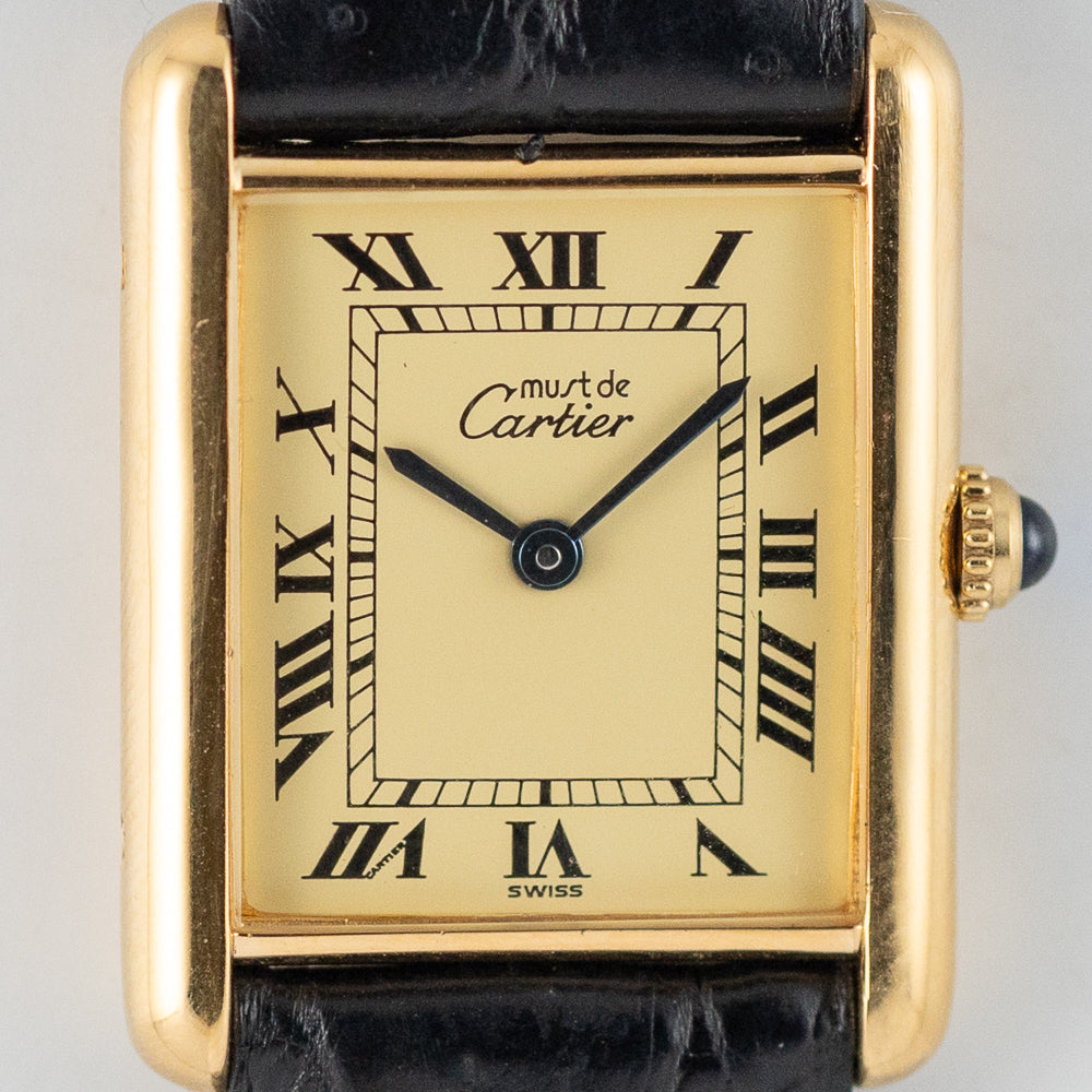 CARTIER LM MUST DE TANK REF.590005