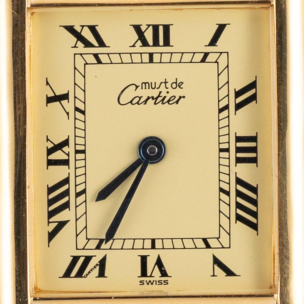 CARTIER LM MUST DE TANK REF.590005