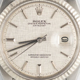 ROLEX DATEJUST Ref.1601 Gray Linen Dial