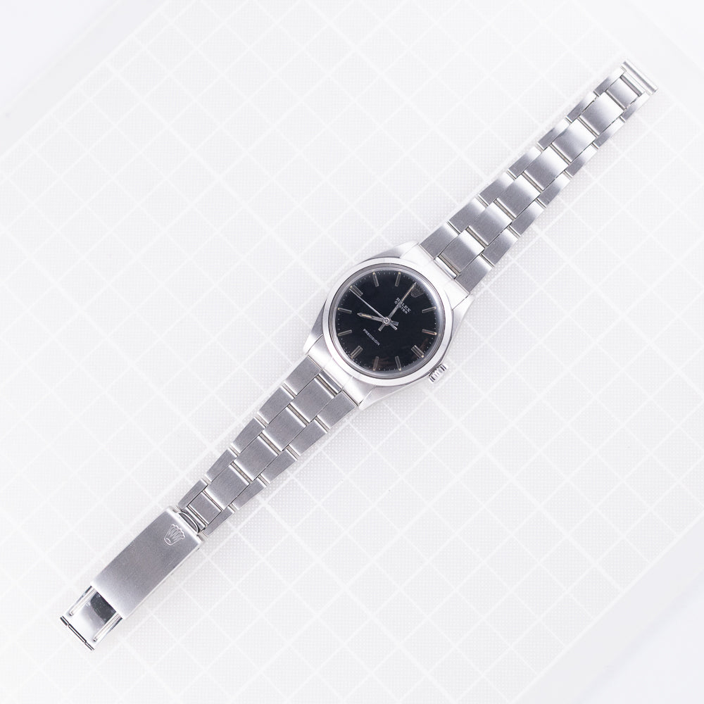 ROLEX OYSTER Ref.6426 Black Mirror Dial