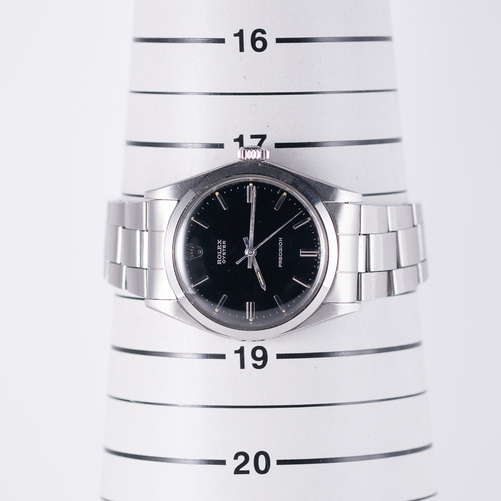 ROLEX OYSTER Ref.6426 Black Mirror Dial