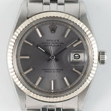 ROLEX DATEJUST Ref.1601 Gray Dial