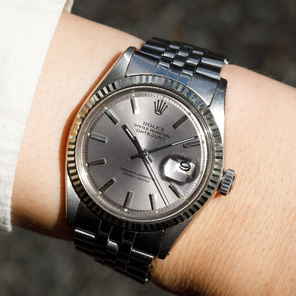 ROLEX DATEJUST Ref.1601 Gray Dial